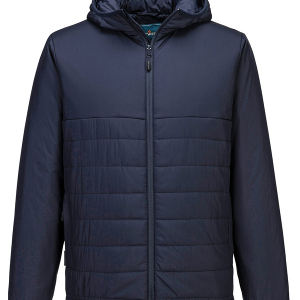 Professional hooded insulated baffle jacket (S608) Thumbnail