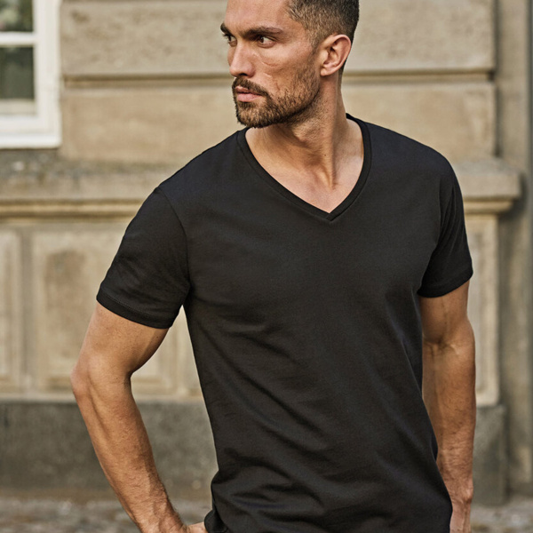 Fashion v-neck Sof tee (8006) Thumbnail