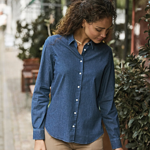 Women’s denim shirt (4005) Thumbnail