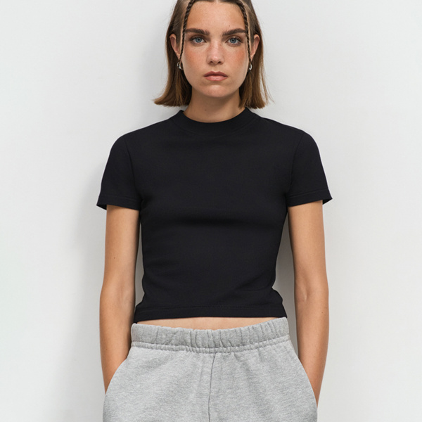 SOL'S Ladies Lilia Low Crop T-Shirt Thumbnail