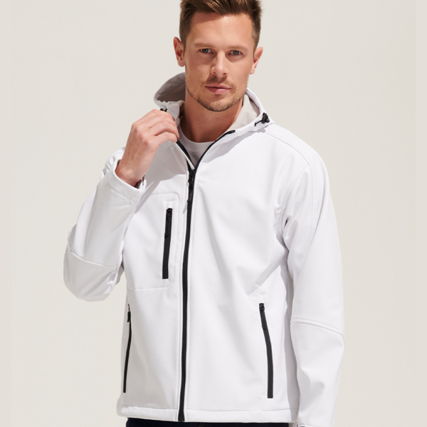 SOL'S Replay Hooded Soft Shell Jacket Thumbnail