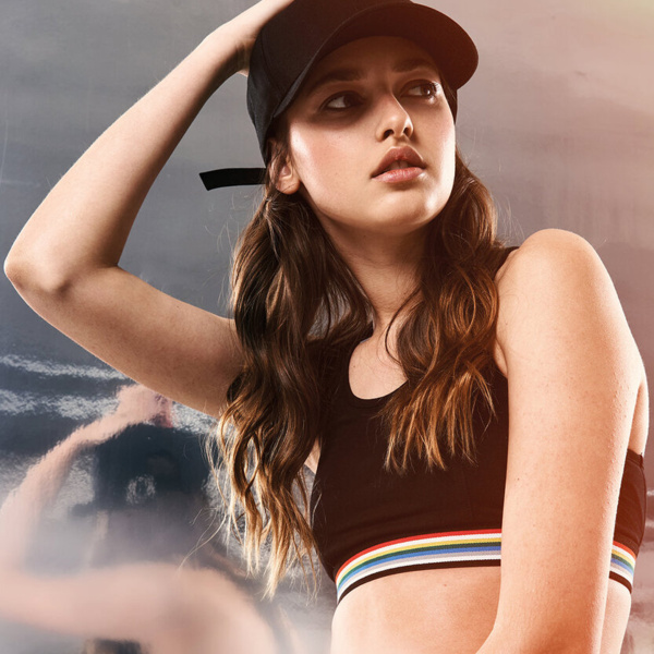 6-panel curved metal snap (7708MS) Thumbnail