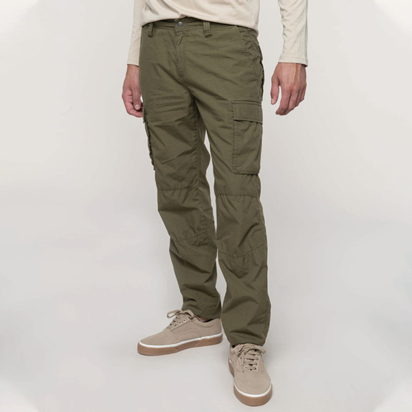 Men's lightweight multipocket trousers Thumbnail